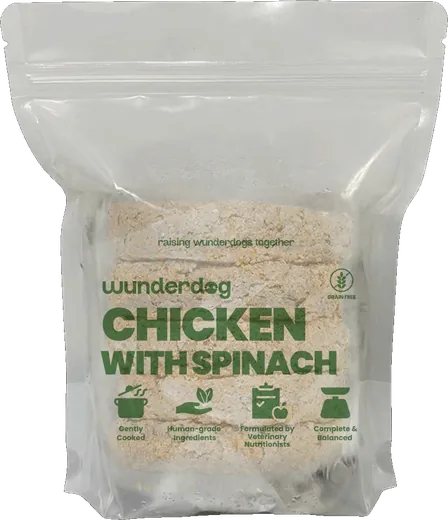 Chicken with Spinach fresh recipe pouch